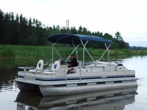 Misty Harbor 2020 - 20' Fish and Cruise Pontoon with 50HP Honda 4 Stroke