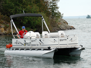 17' Gillgetter with 25HP Mariner Big Foot